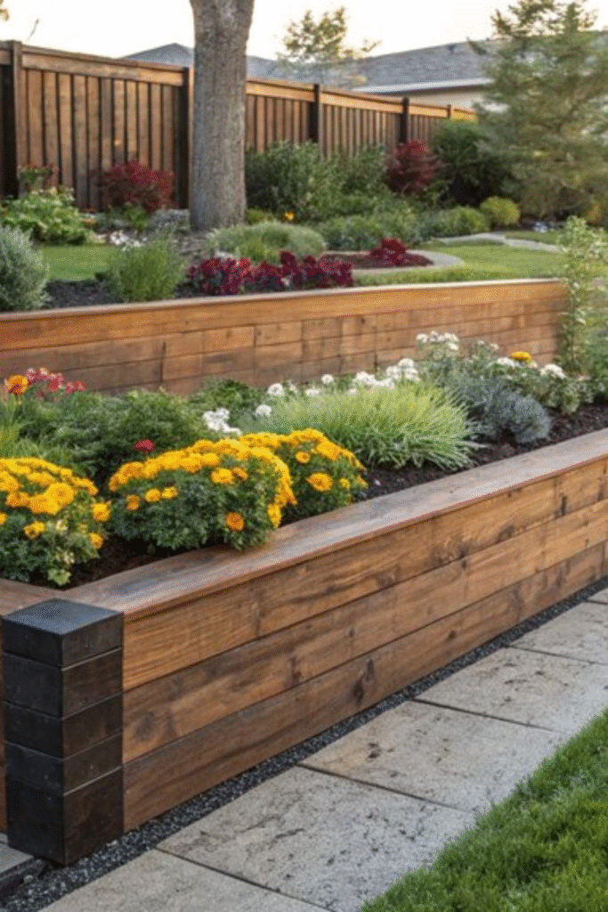 Gėlynai prie namų: 20 įkvepiančių idėjų jūsų kiemui su nuotraukomis