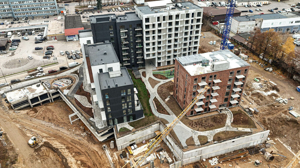 „Citus“ nestabdo – rinkai vienu metu pasiūlė 147 naujus butus projekte „Mūnai“