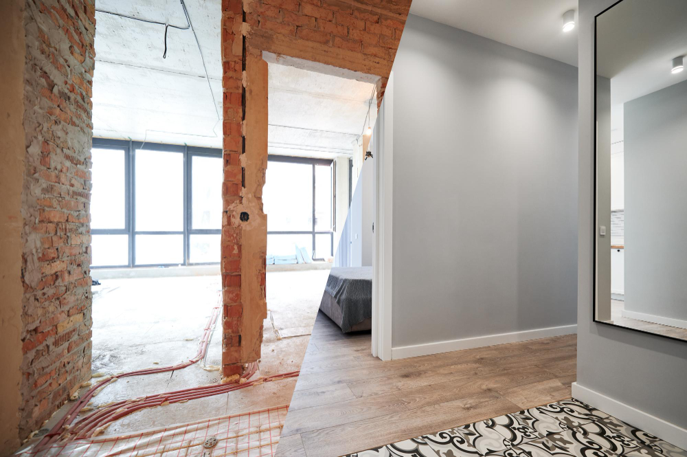 Vidutinė renovacijos kaina 2025 metais