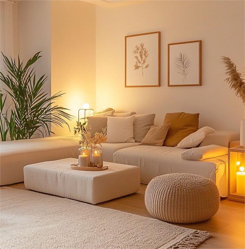 Modernus svetainės interjeras su idėjomis šviesiam ir erdviam būstui