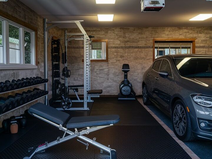 Papildomos funkcijos – dirbtuvės, sporto kampelis ar sandėliavimo zona