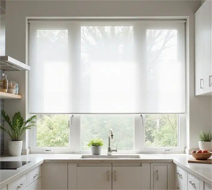 Virtuvės interjeras su langu ir idėjos, kaip įrengti mažą, bet stilingą virtuvę