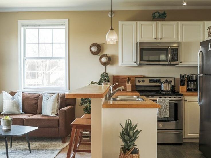 Baldų ir buitinės technikos išdėstymas