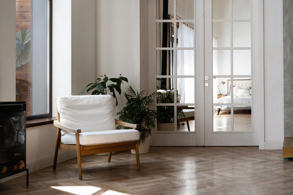 Skandinaviškos grindys kaip minimalistinio stiliaus dalis