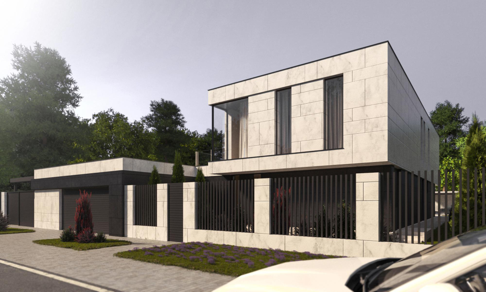 Efektingas eksterjero apšvietimas