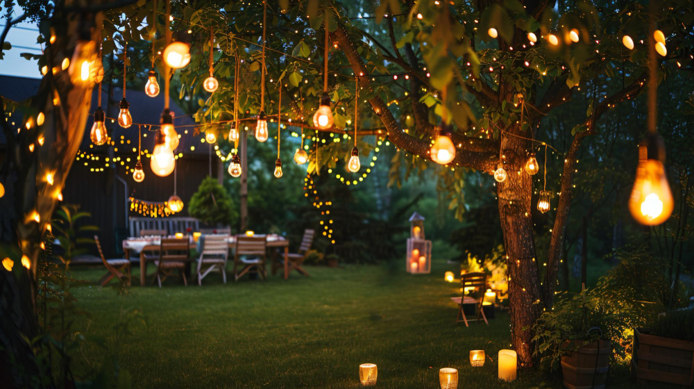 Efektyvios augalų apšvietimo idėjos kiemui ir sodui