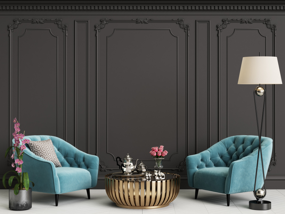 Pagrindiniai modernios klasikos interjero elementai