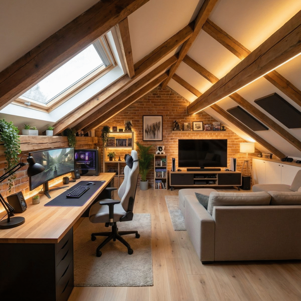 Palėpės įrengimas: nuo techninių sprendimų iki modernaus dizaino idėjų