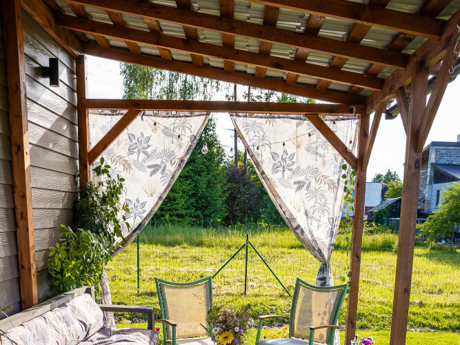 Terasos stogo įrengimas