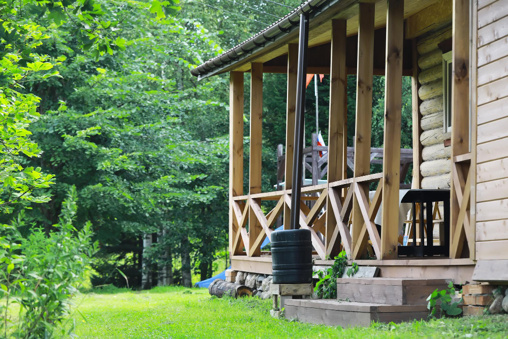 Medinės terasos projektavimas ir vietos parinkimas