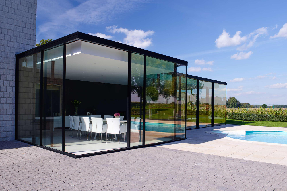 Stiklinės terasos privalumai