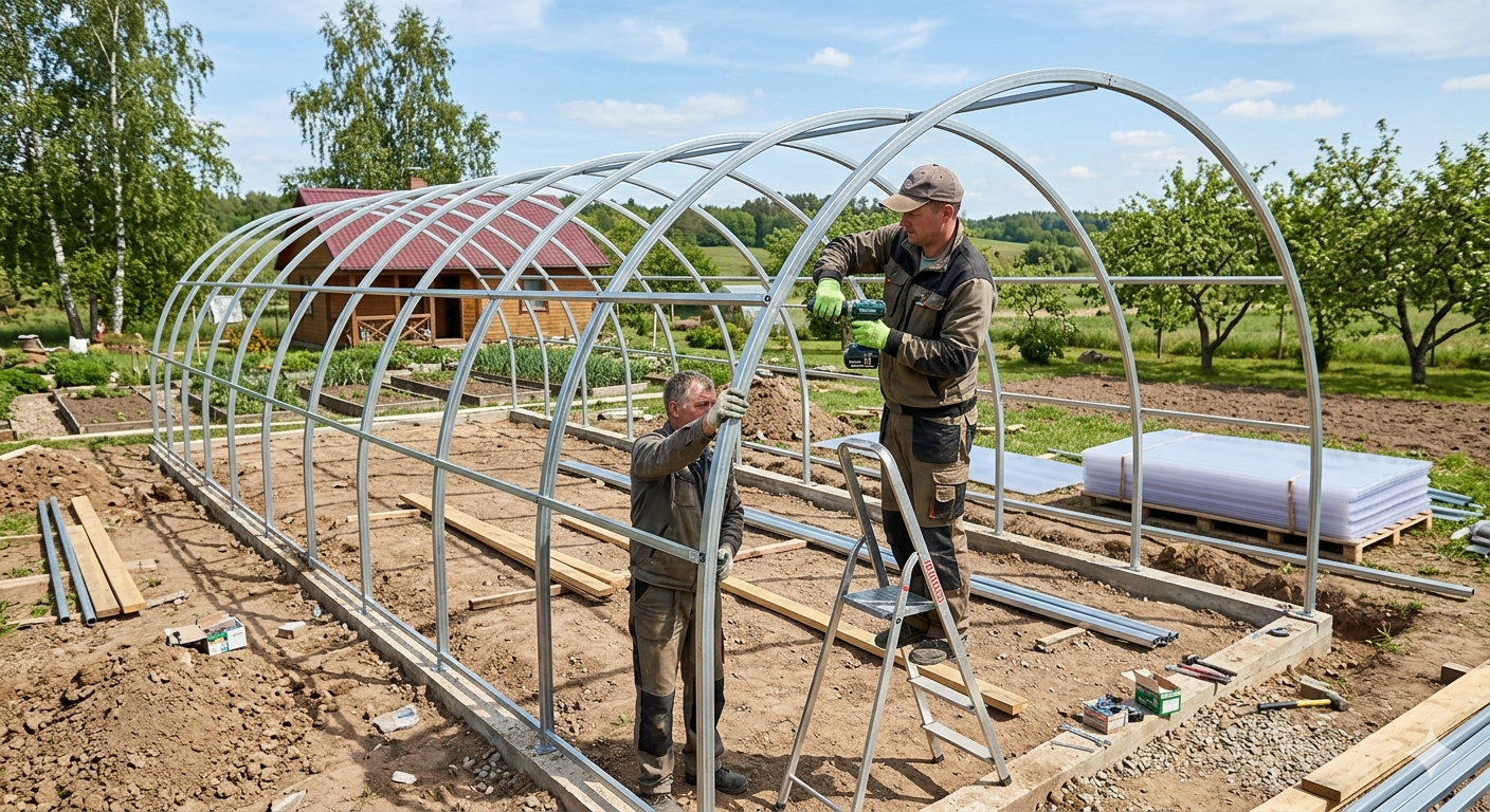 Kaip statyti šiltnamį: pagrindiniai žingsniai ir dažniausios klaidos