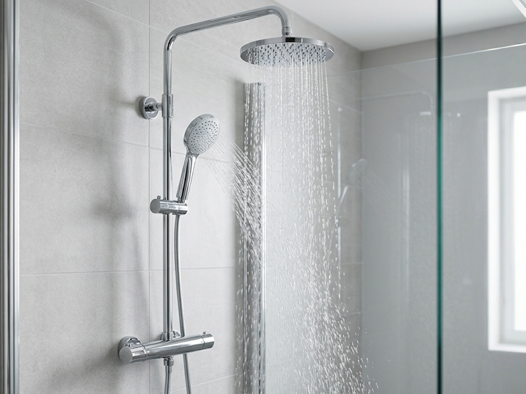 Potinkinė dušo sistema ar virštinkinė – pagrindiniai skirtumai ir privalumai