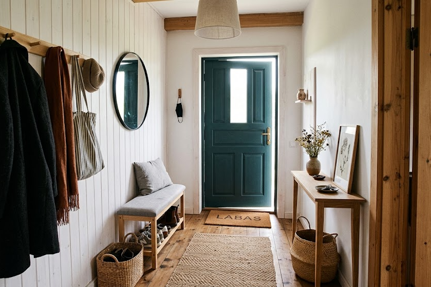 Idėjos mažo prieškambario interjerui, kurios suteikia stiliaus ir tvarkos pojūtį