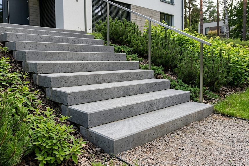 Lauko laiptai: kaip suplanuoti ir įrengti patikimą konstrukciją