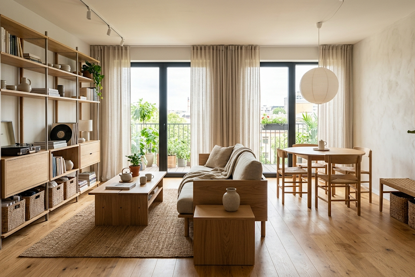 Japandi stilius: minimalizmo ir jaukumo balansas šiuolaikiniuose namuose