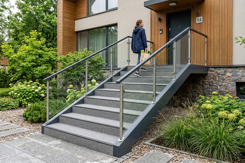 Lauko laiptai: kaip suplanuoti ir įrengti patikimą konstrukciją