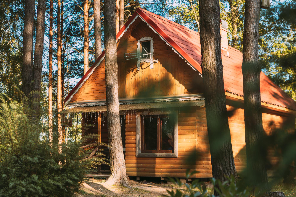 Rąstinių namų privalumai ir trūkumai