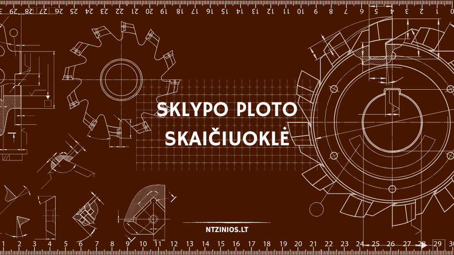 Sklypo ploto skaičiuoklė: kaip tiksliai apskaičiuoti savo teritorijos dydį