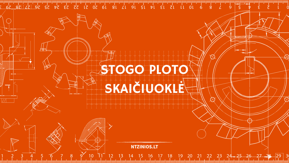 Stogo ploto skaičiuoklė: kaip tiksliai apskaičiuoti stogo plotą?